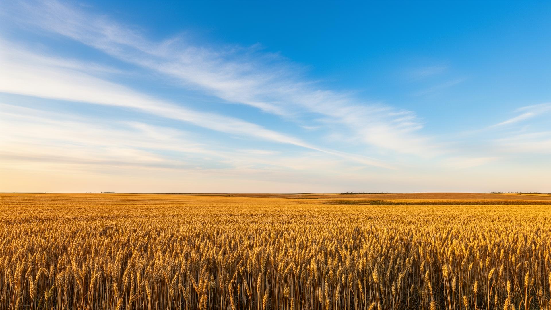 Manitoba prairie landscape at sunset